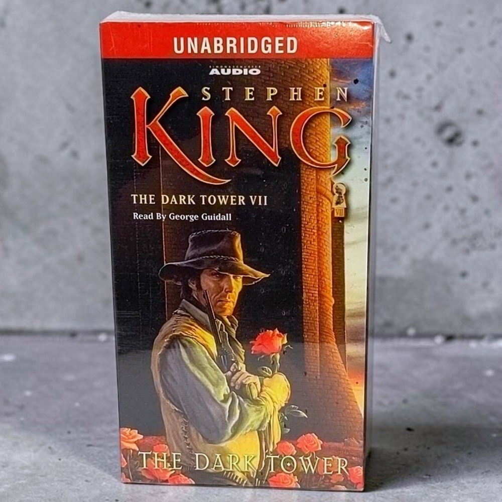 VTG Stephen King The Dark Tower VII 7 Audiobook CD 18 Cassette Box Set New  2004